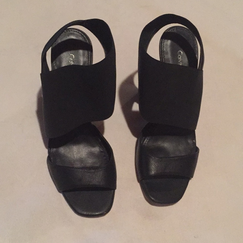 Calvin Klein black sandals. Fashion.